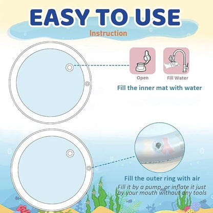 Baby Kids play Water Mat