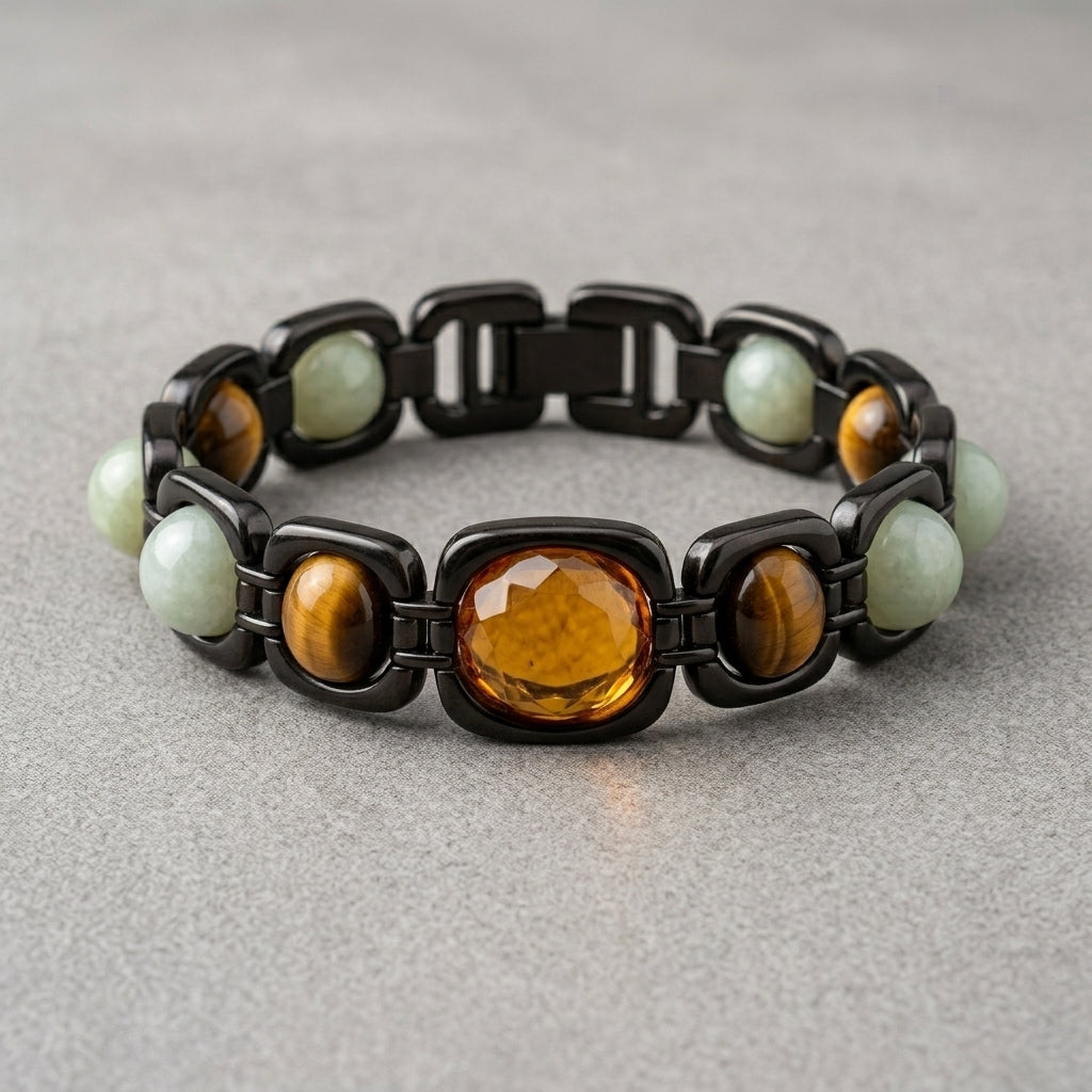 Balanced Gemstone Bracelet