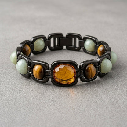 Balanced Gemstone Bracelet