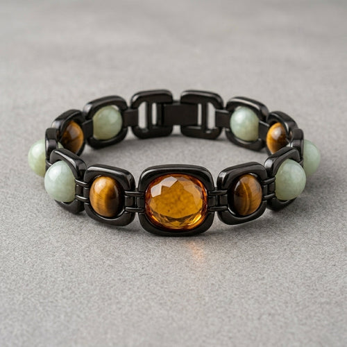 Balanced Gemstone Bracelet