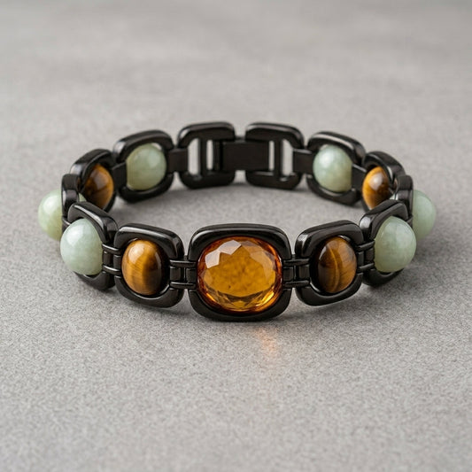 Balanced Gemstone Bracelet