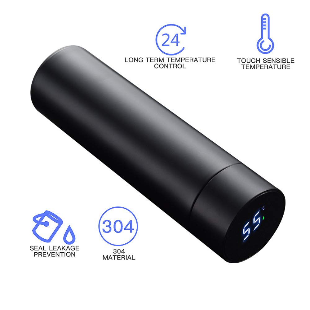 Led Temperature Display Stainless Steel Bottle Thermos