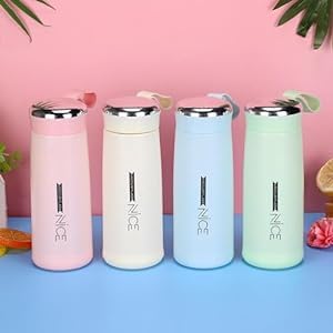 Nice Water Bottle BPA Free Bottle with Glass Inner Liner Plastic Shell Bottle